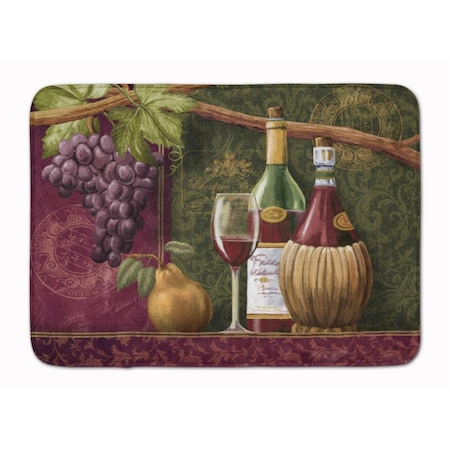 Carolines Treasures Wine Chateau Roma Machine Washable Memory Foam Mat CA68668